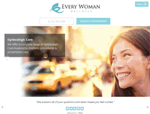 Tablet Screenshot of everywomanwellness.com